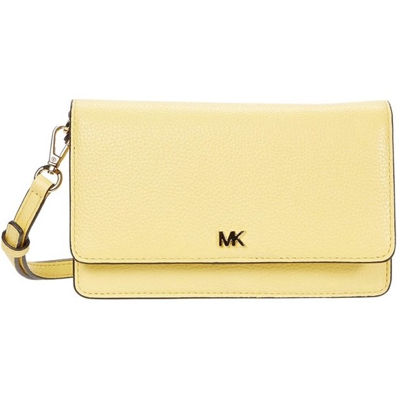 MICHAEL Michael Kors Bags Michael Kors Mott Leather Crossbody Phone